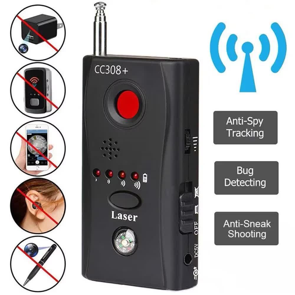 Home Security Hidden Cameras - CC308 Detektor Kamera Tersembunyi Portabel Anti