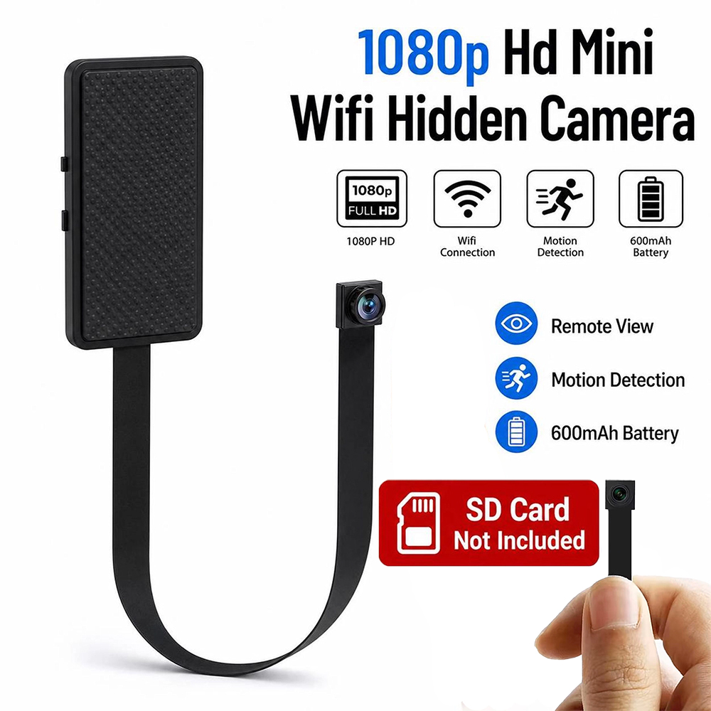 Home Security Hidden Cameras - Kamera Mini WiFi HD 1080P DIY,