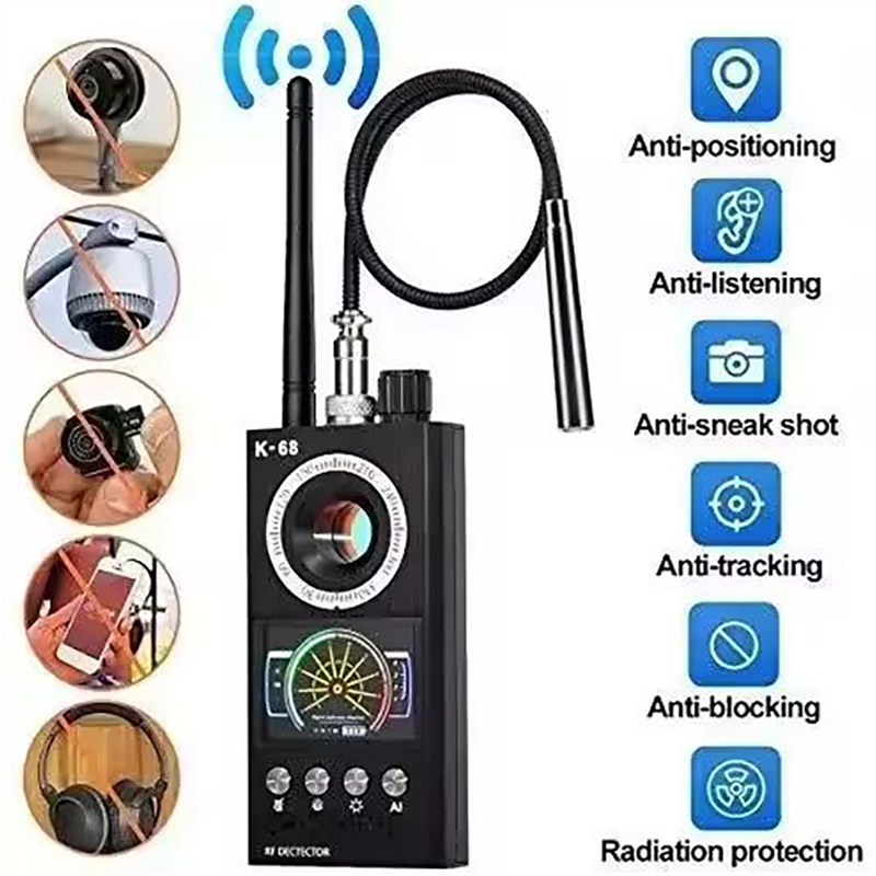 Home Security Hidden Cameras - Detektor Kamera Anti Mata-mata Profesional K68
