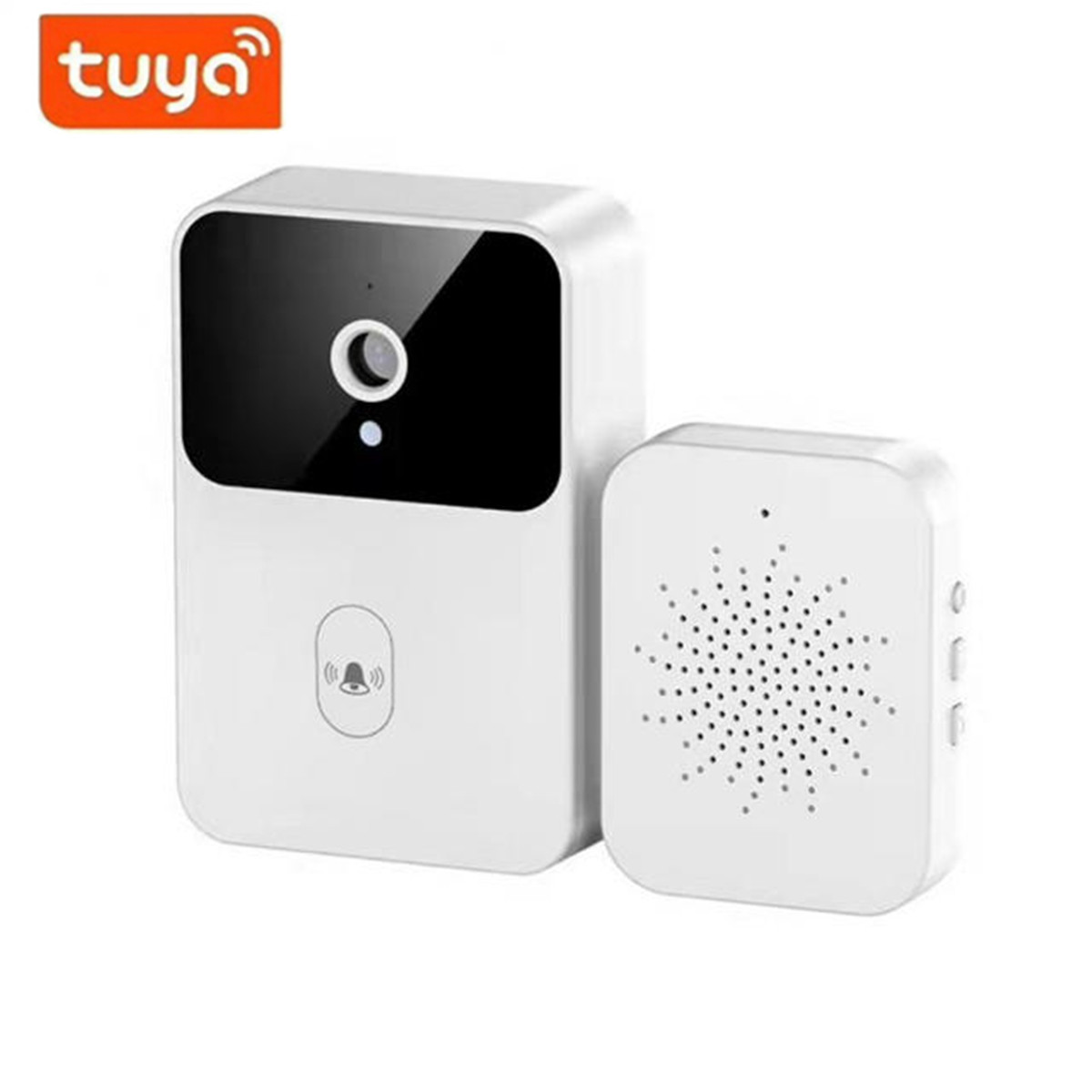 Home Security Doorbell Camera - Bel Pintu Nirkabel WiFi Tuya Kamera