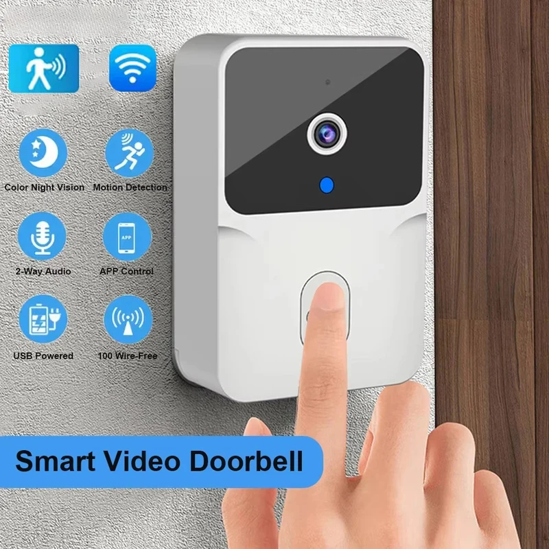 Home Security Doorbell Camera - Bel Pintu Video WiFi Rumah Pintar