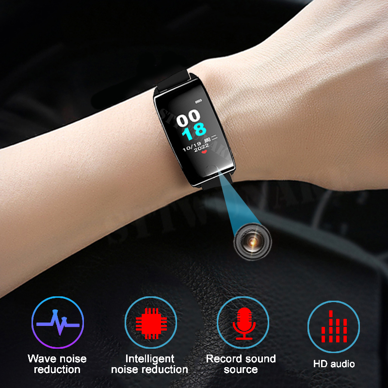 Hidden Camera Clock - Jam Tangan Kamera Mini 1080P HD