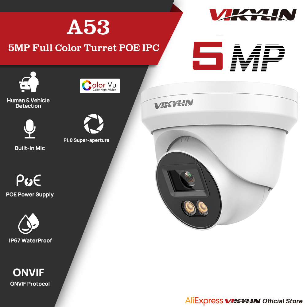 Home Security Images - Kamera Keamanan IP VIKYLIN 5MP dengan