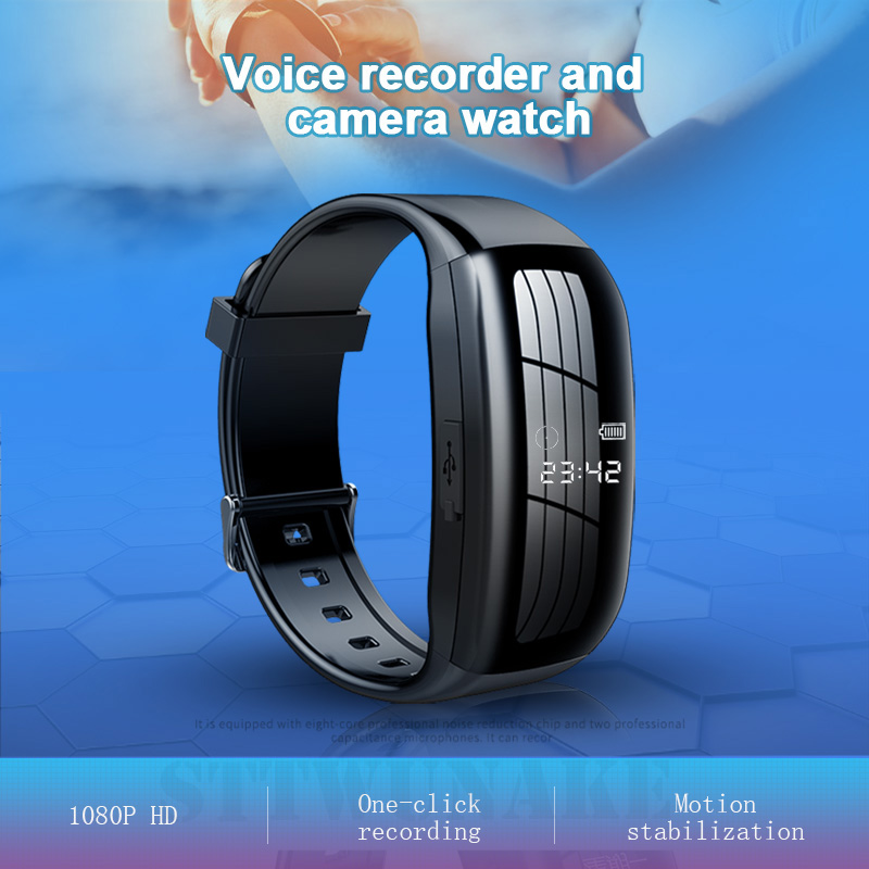 Hidden Camera Clock - Jam Tangan Kamera Mini 1080P HD