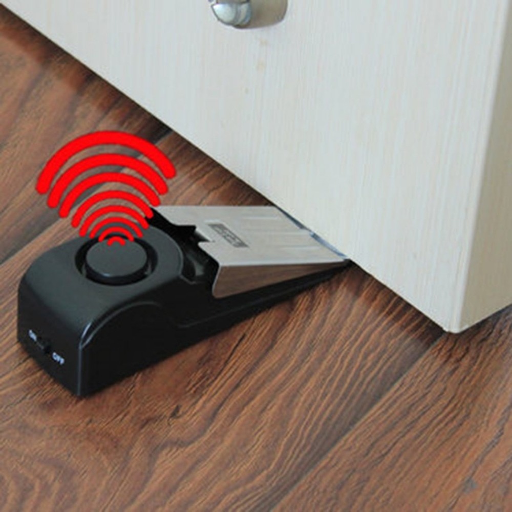 Door Wedge Alarm - Penghenti Pintu Anti Maling, 125 DB