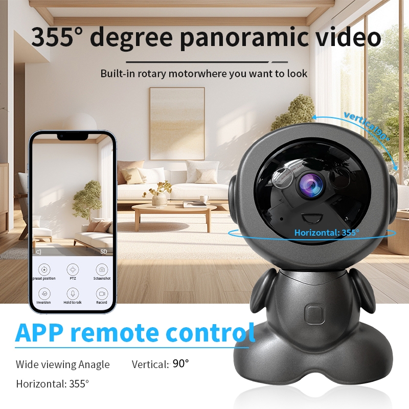 Kamera Robot Pengawas Wifi 8MP - Home Security Images ulasan dan harga