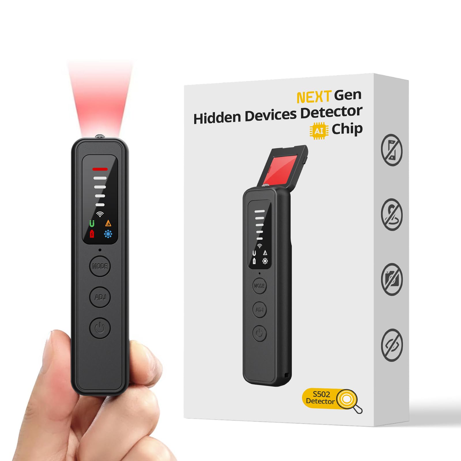 Detektor Kamera Tersembunyi, P - Home Security Hidden Cameras ulasan dan harga
