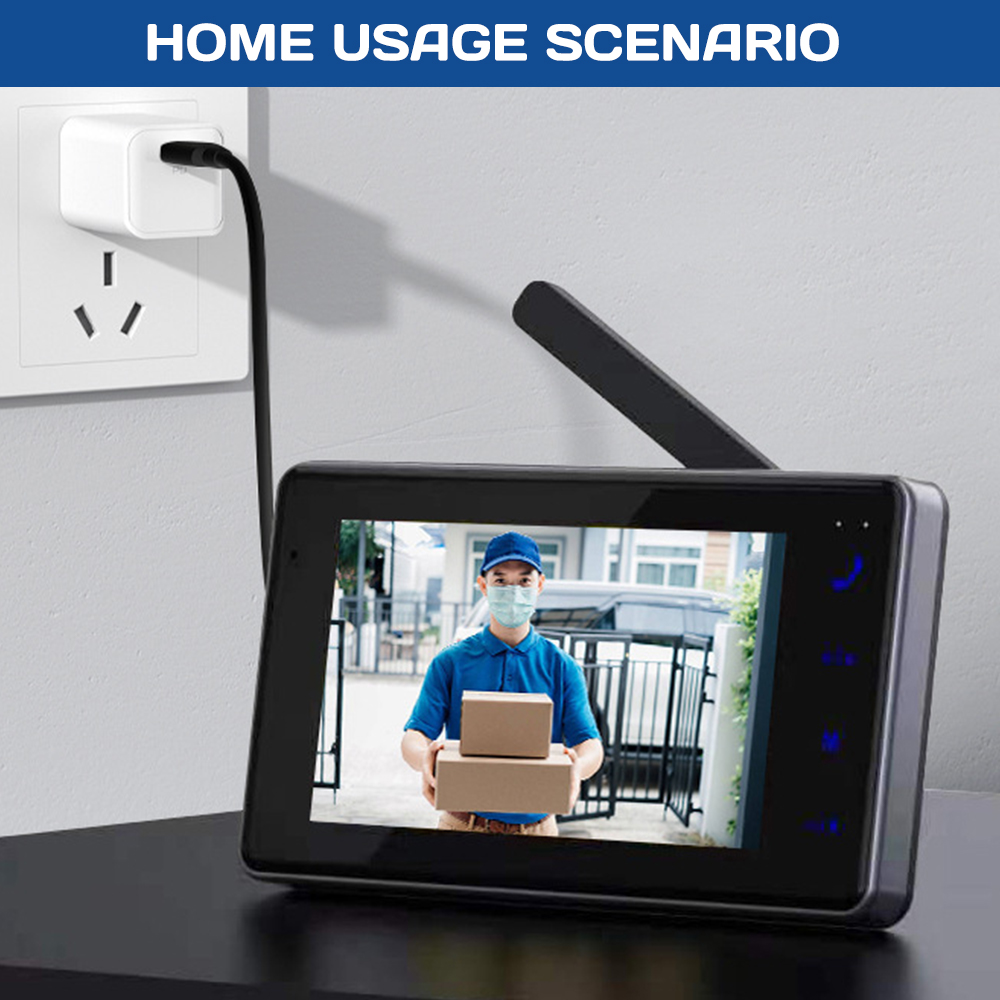 Bel Pintu Interkom Visual Nirk - Home Security Doorbell Camera ulasan dan harga