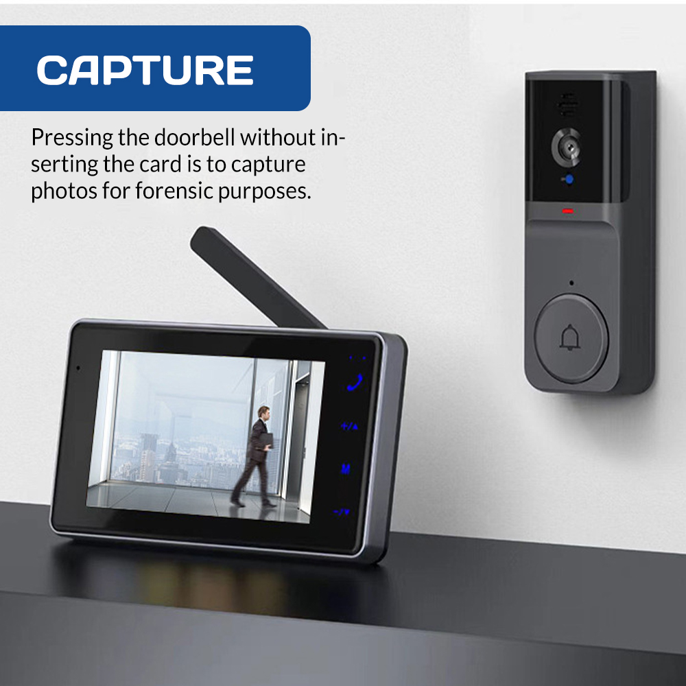 Bel Pintu Interkom Visual Nirk - Home Security Doorbell Camera ulasan dan harga