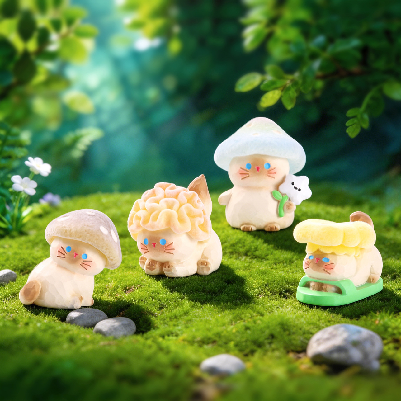 Blind Box Poison Mushroom Expl - Home Security Box ulasan dan harga