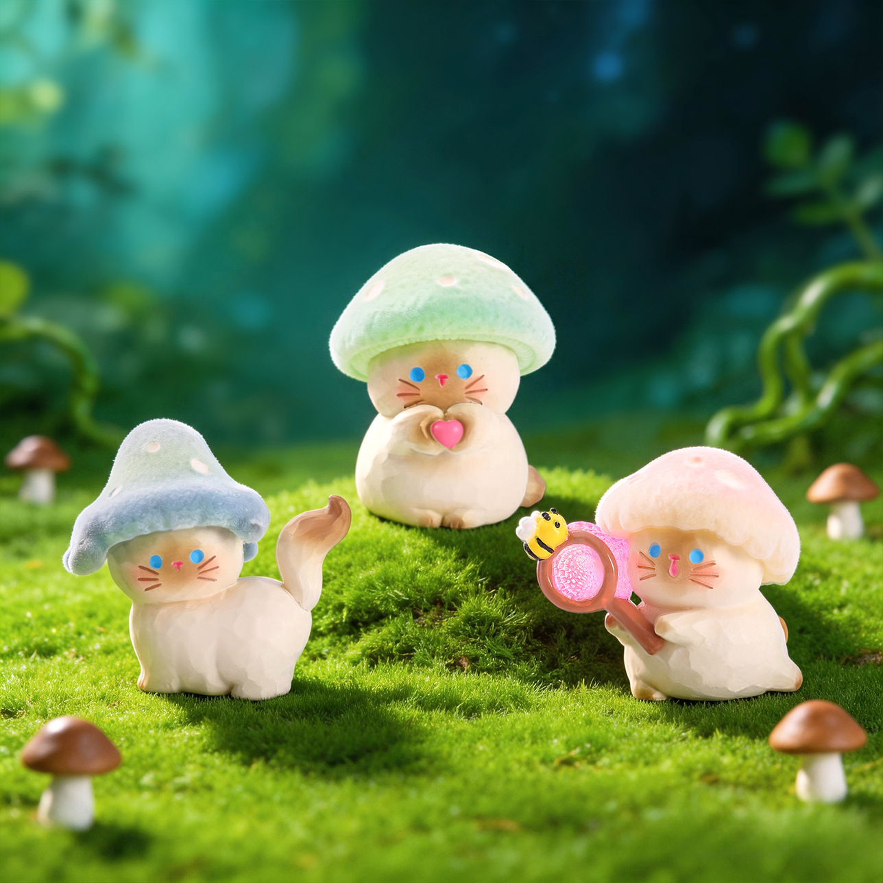 Blind Box Poison Mushroom Expl - Home Security Box ulasan dan harga