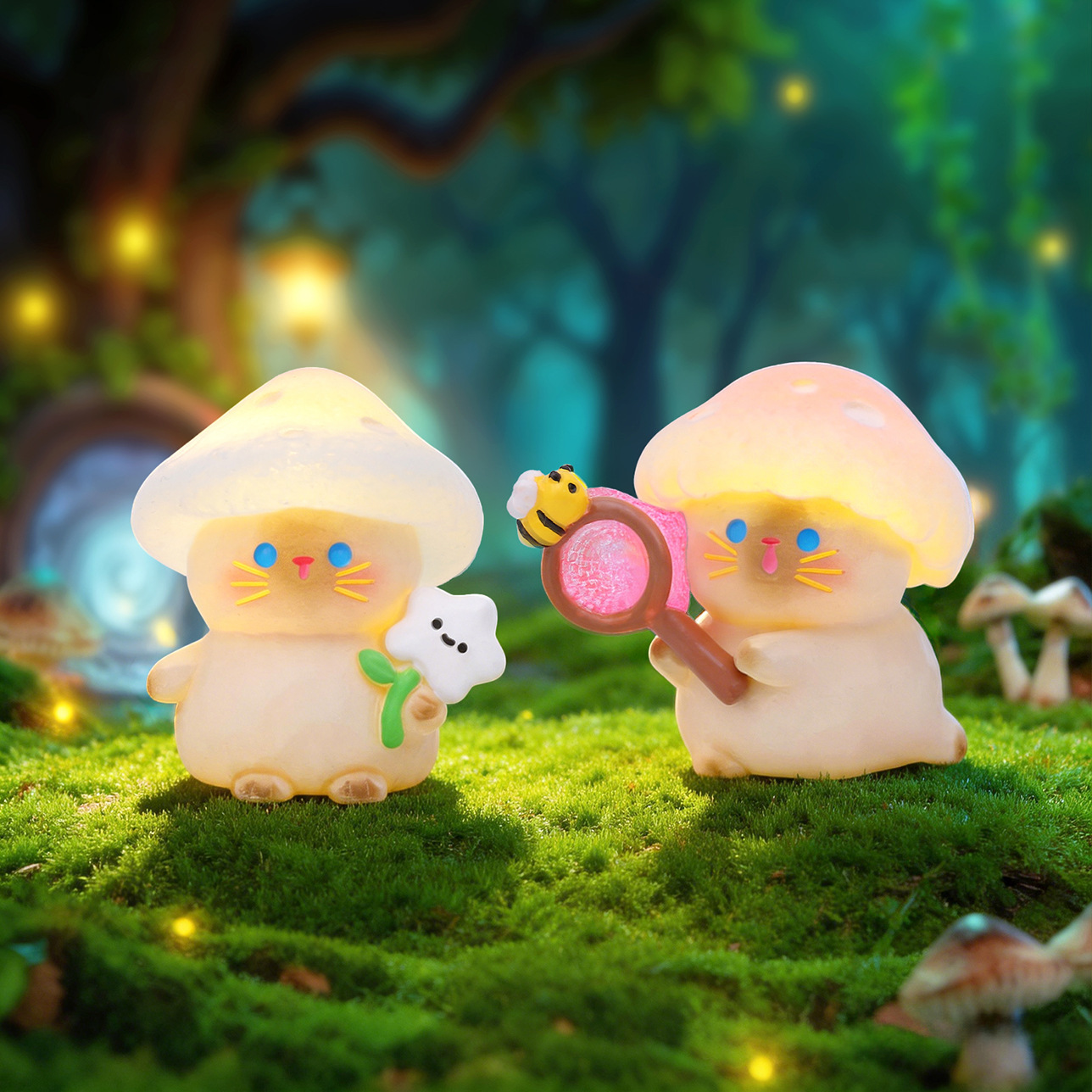 Blind Box Poison Mushroom Expl - Home Security Box ulasan dan harga