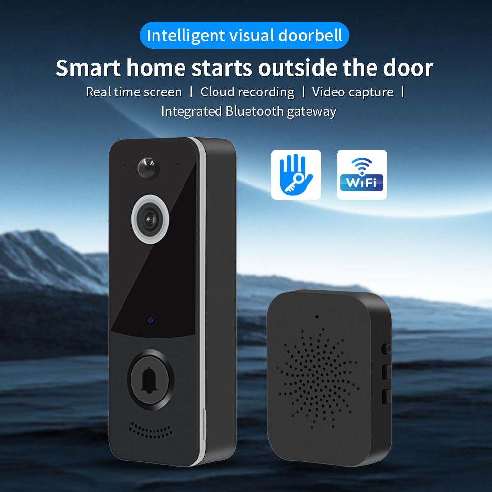 Bel Pintu Video WIFI 1080P Apl - Home Security Doorbell Camera ulasan dan harga