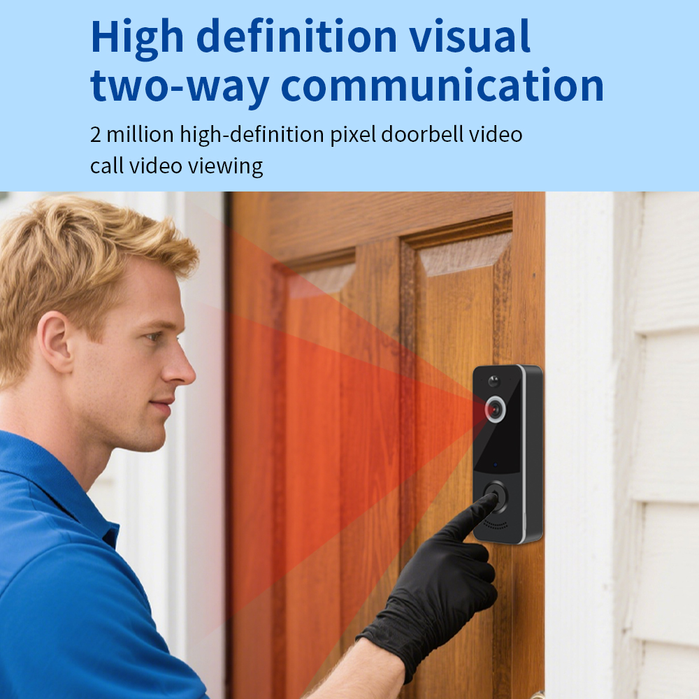 Bel Pintu Video WIFI 1080P Apl - Home Security Doorbell Camera ulasan dan harga