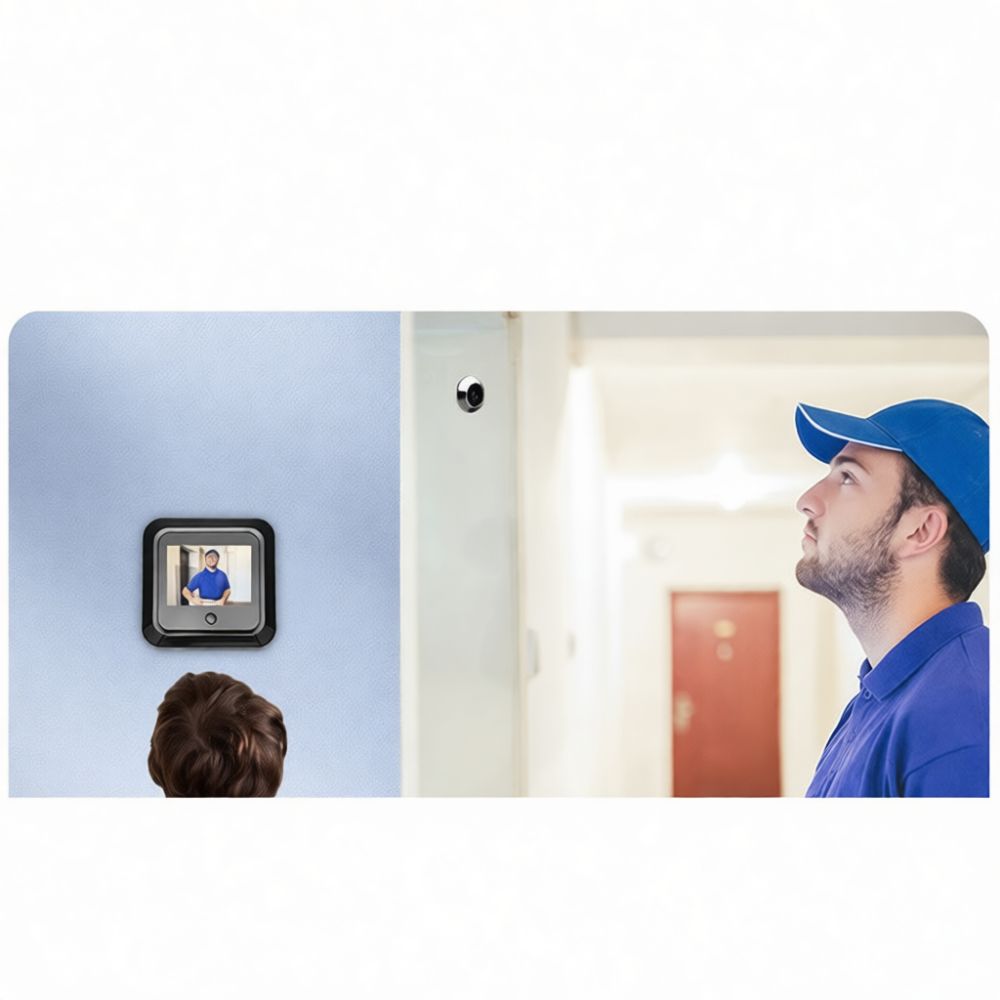 Kamera Bel Pintu Pintar dengan - Home Security Video Recording Systems ulasan dan harga