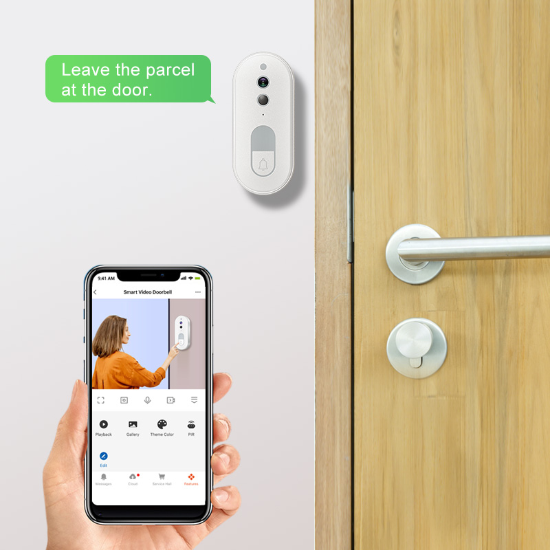 Tuya Bel Pintu Video Pintar Ni - Home Security Doorbell Camera ulasan dan harga
