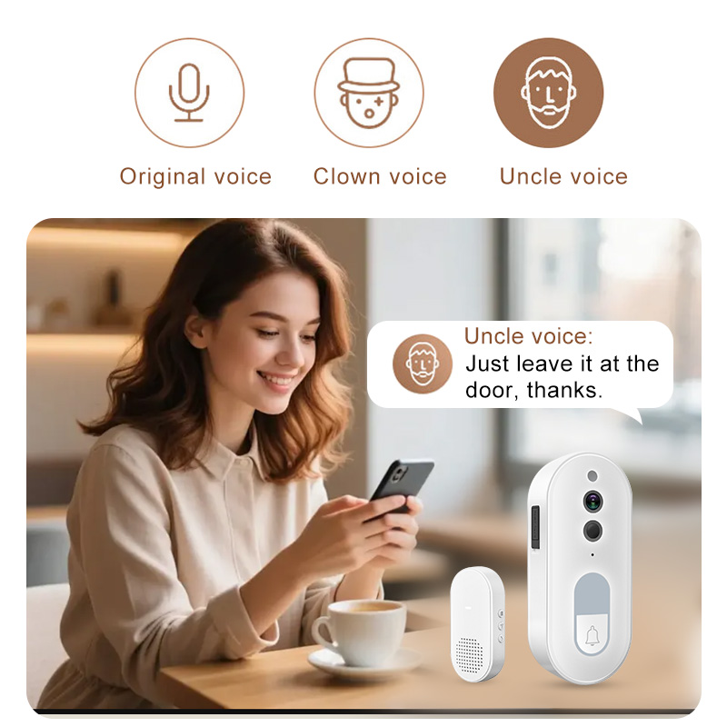 Tuya Bel Pintu Video Pintar Ni - Home Security Doorbell Camera ulasan dan harga