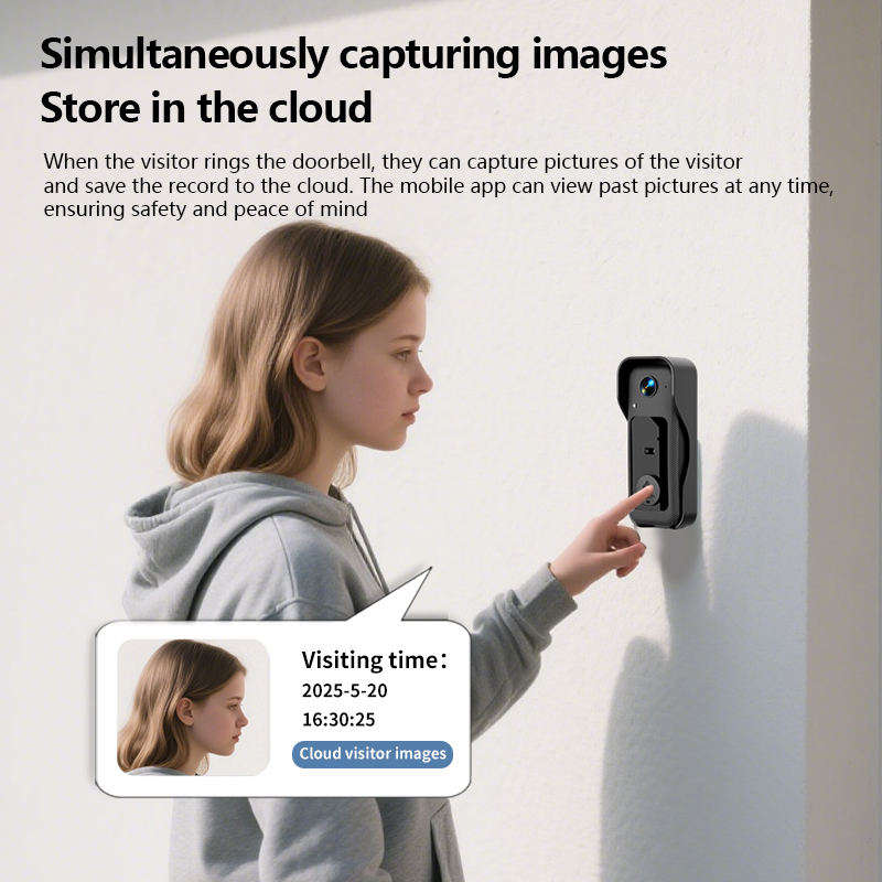 Kamera Bel Pintu Pintar, Bel P - Home Security Doorbell Camera ulasan dan harga