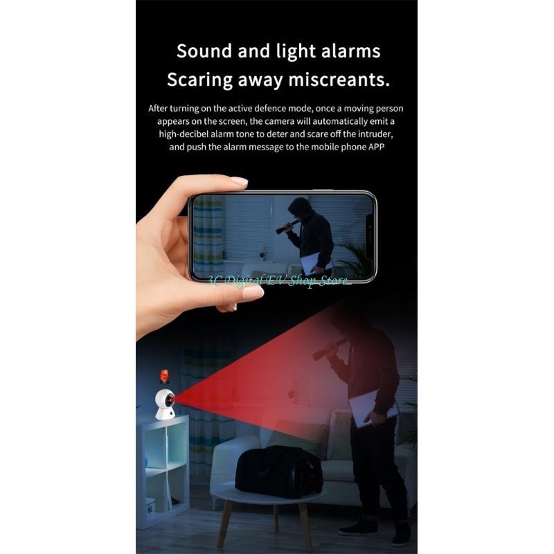 E74D 1080P WiFi Kamera Keamana - Home Security Images ulasan dan harga