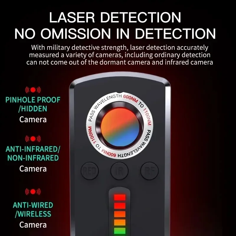 Detektor Kamera Tersembunyi An - Home Security Hidden Cameras ulasan dan harga