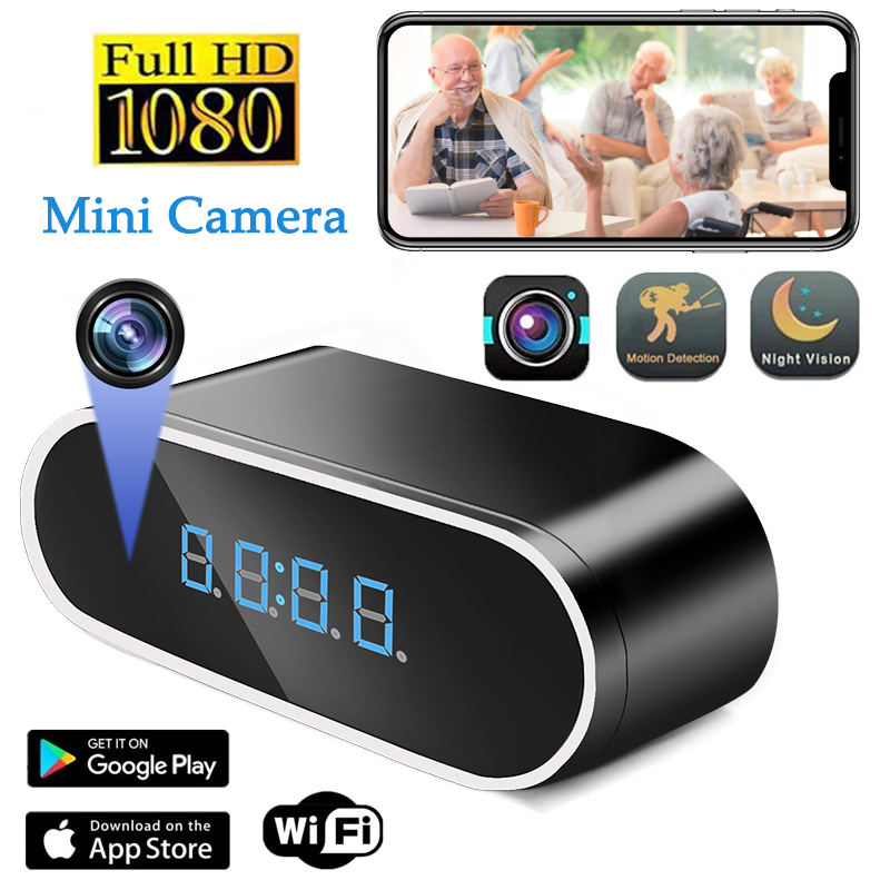 Kamera Mini Alarm, Full HD 108 - Hidden Camera Clock ulasan dan harga