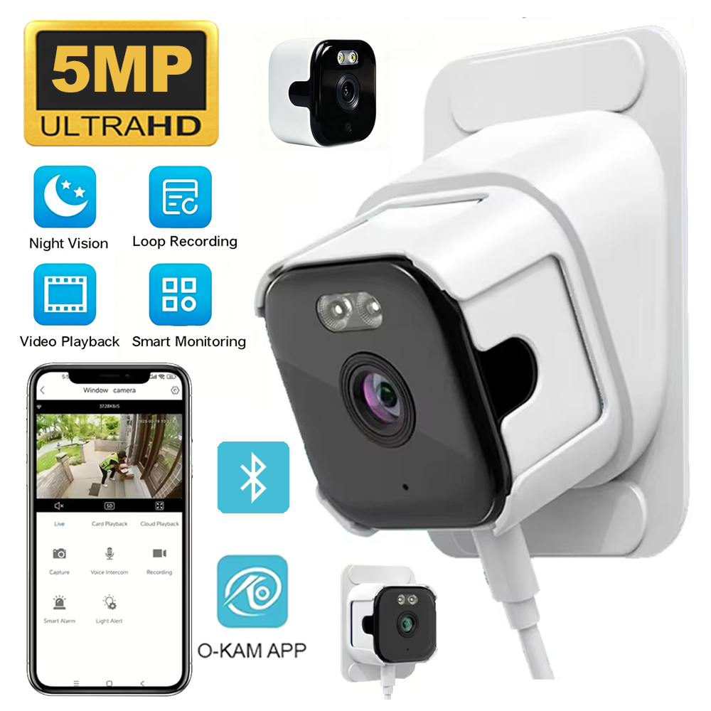 Kamera Keamanan Jendela 5MP, K - Home Security Images ulasan dan harga