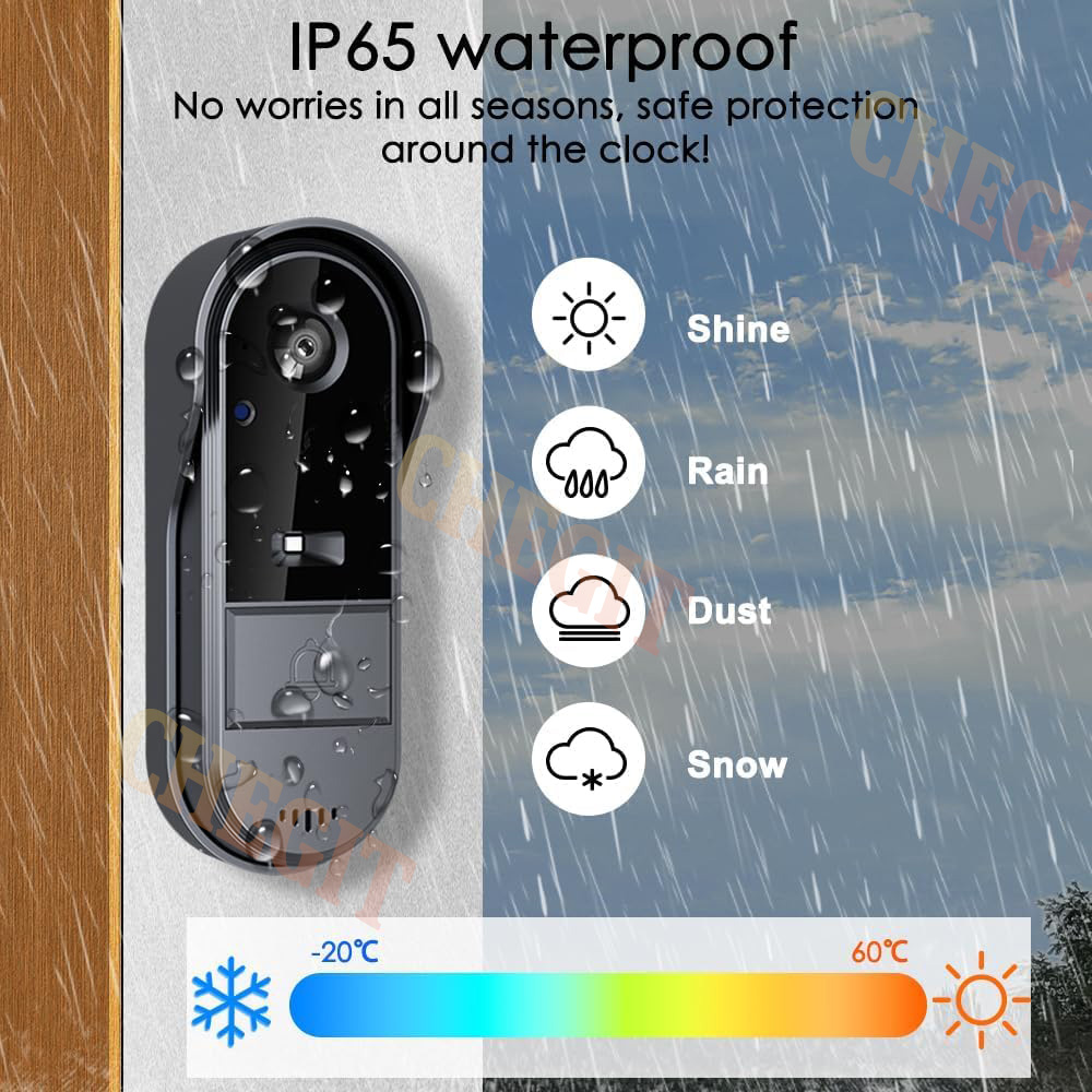 Bel Pintu Wifi Nirkabel Kamera - Home Security Doorbell Camera ulasan dan harga