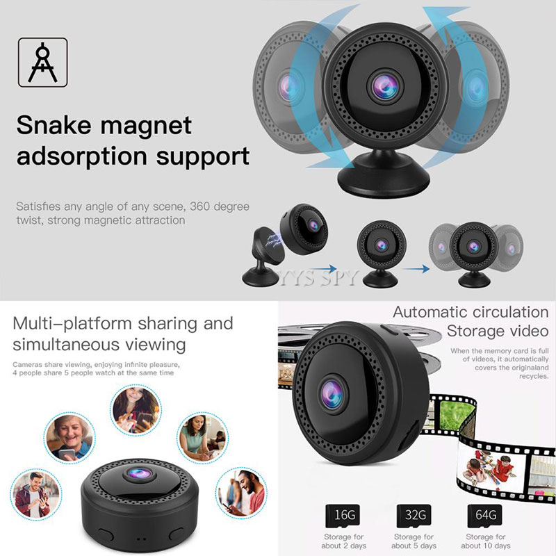 Kamera Video Mini Wifi HD Digi - Home Security Images ulasan dan harga