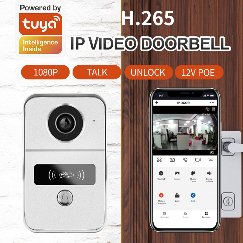 Tuya bel pintu 1080P cerdas, k - Home Security Doorbell Camera ulasan dan harga