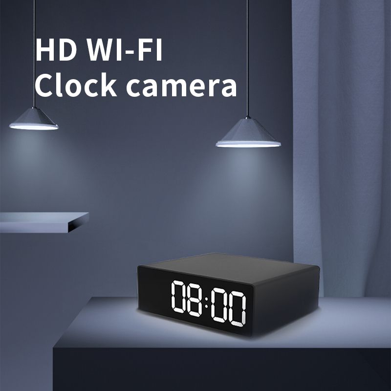 Kamera penglihatan malam 1080P - Hidden Camera Clock ulasan dan harga