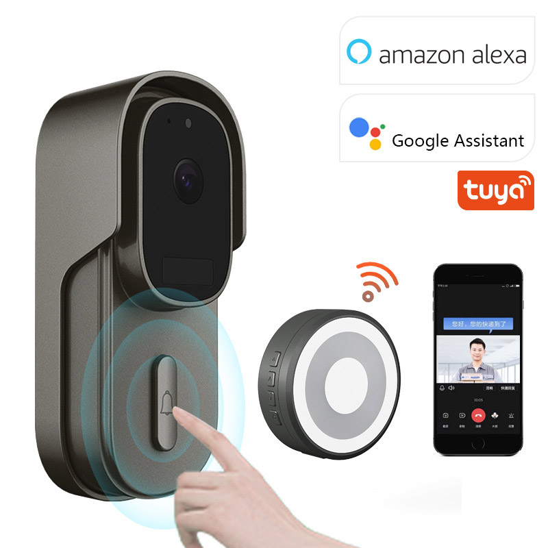 Tuya Video Doorbell 2MP Tahan  - Home Security Doorbell Camera ulasan dan harga
