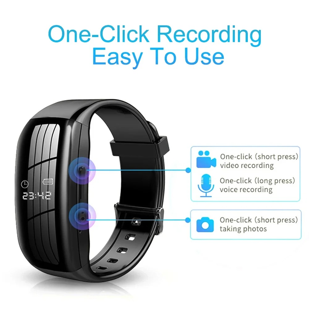 Jam Tangan Kamera Mini 1080P H - Hidden Camera Clock ulasan dan harga