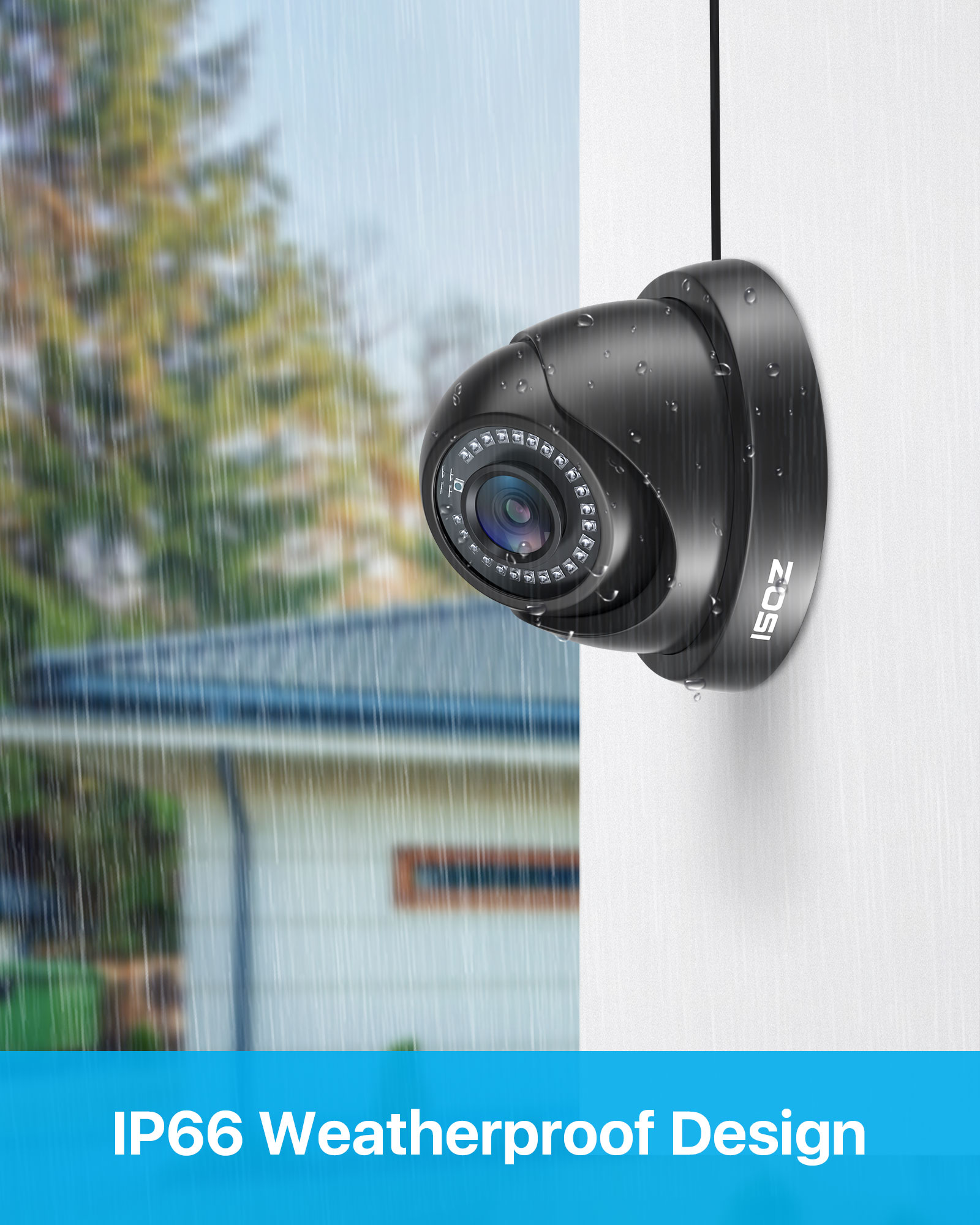 ZOSI 2.0MP HD 1080P Kit Kamera - Home Security Indoor Cameras ulasan dan harga