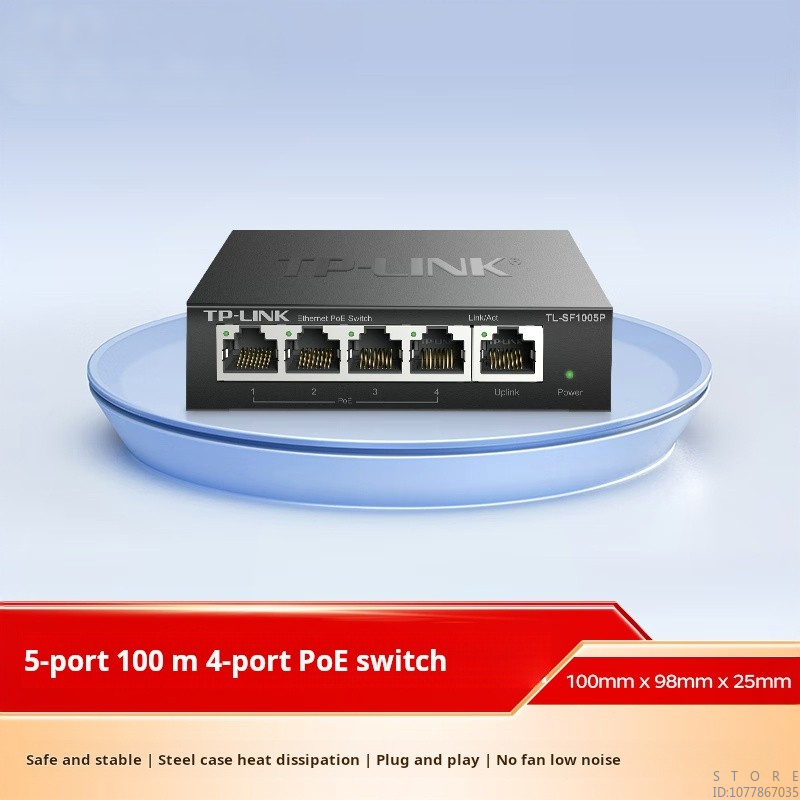 TP-LINK 5-port 100M 4-port POE - Home Security Tp Link ulasan dan harga