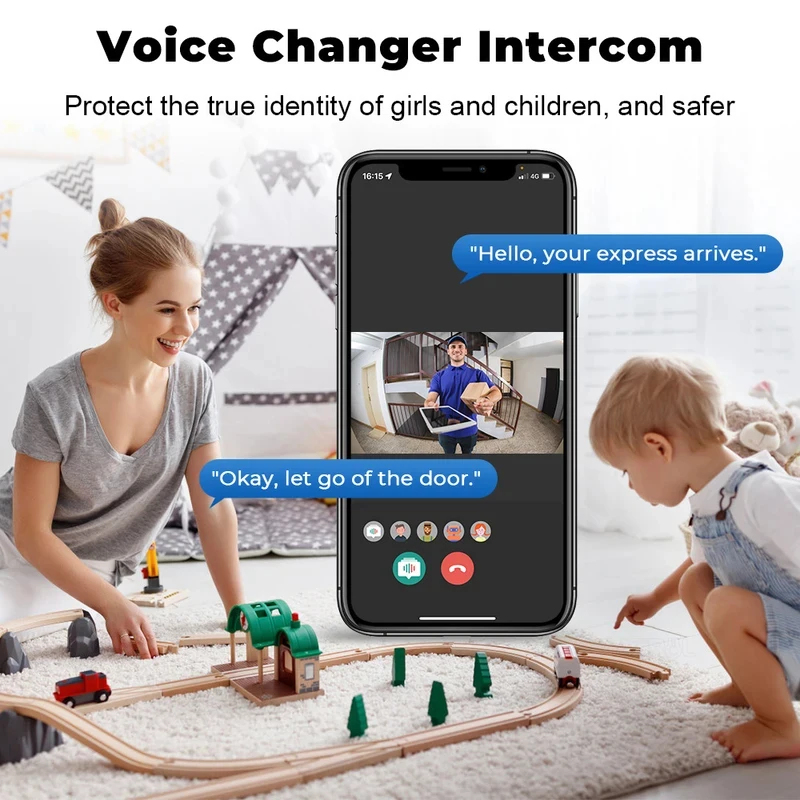 Bel Pintu Video WiFi Rumah Pin - Home Security Doorbell Camera ulasan dan harga