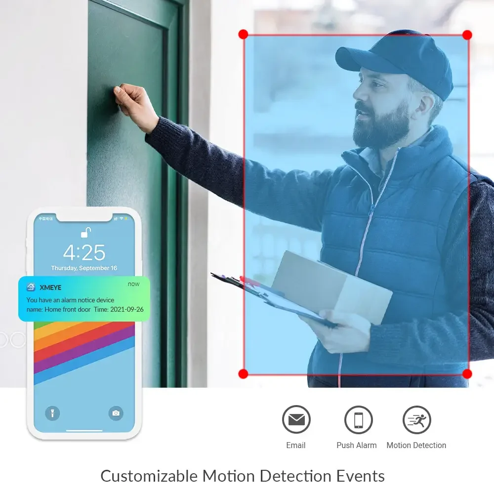 Sistem Kamera Keamanan Deteksi - Home Security Video Recording Systems ulasan dan harga