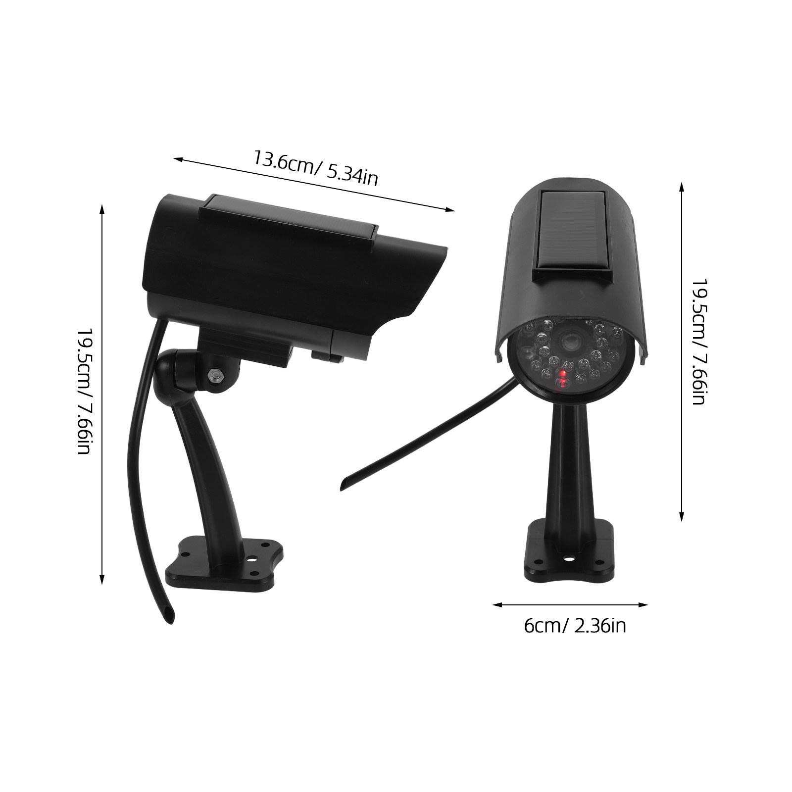 2 Buah Kamera Keamanan Tiruan, - Home Security Indoor Cameras ulasan dan harga