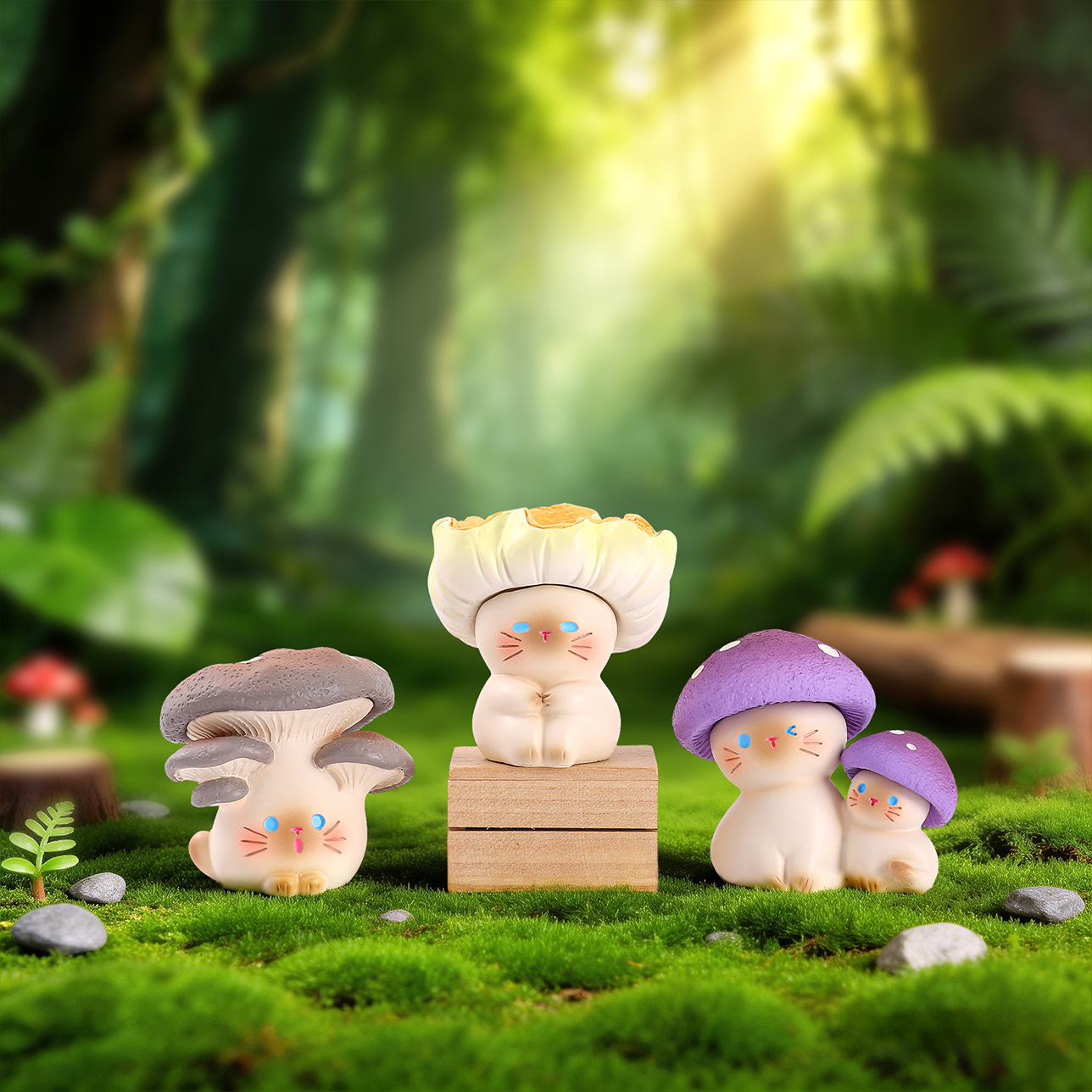 Kotak Misteri Mushroom Meow Fi - Home Security Box ulasan dan harga