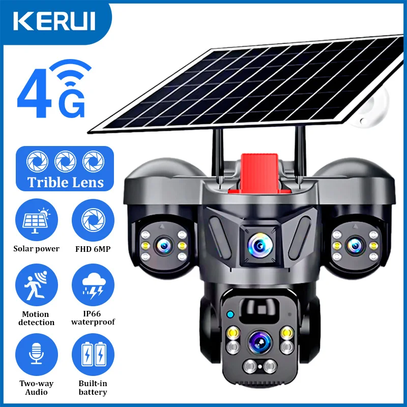 KERUI V380 Pro Luar Ruangan PT - Home Security Wifi Camera ulasan dan harga