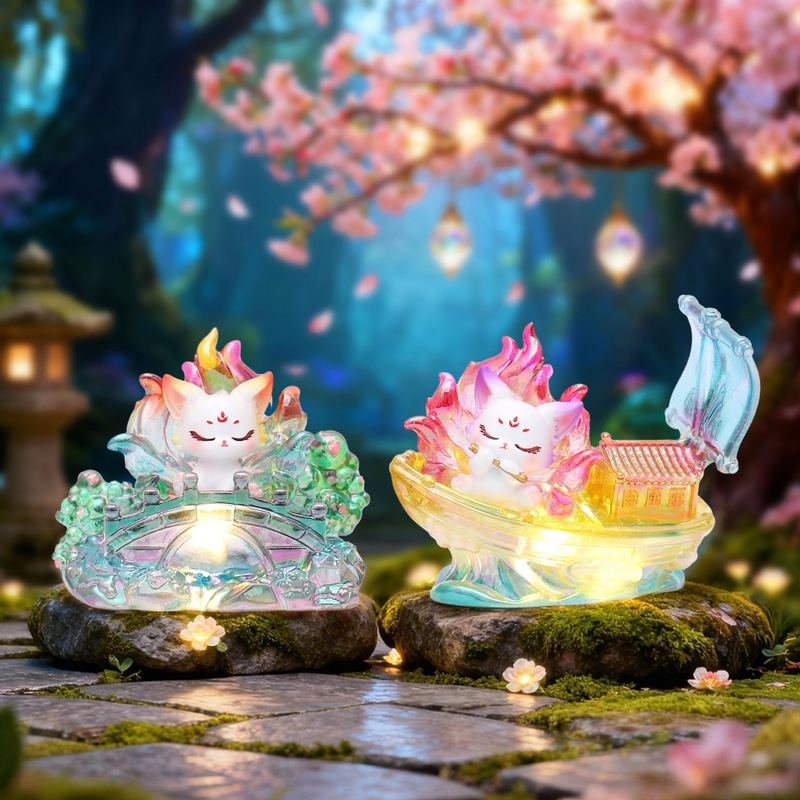 Seri Blind Box Rubah Sembilan  - Home Security Box ulasan dan harga