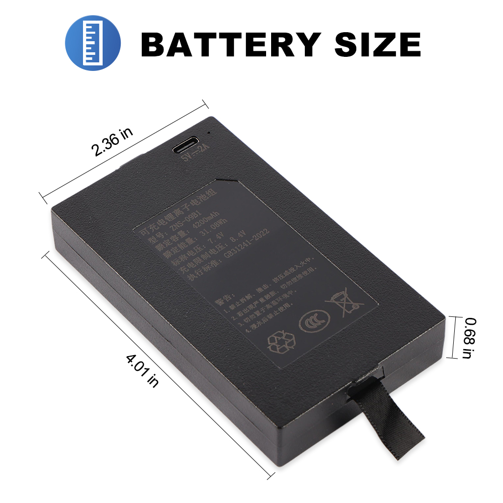 ZNS-09B1 4200mAh C+C- P-P+ Bat - Home Security Battery Replacement ulasan dan harga