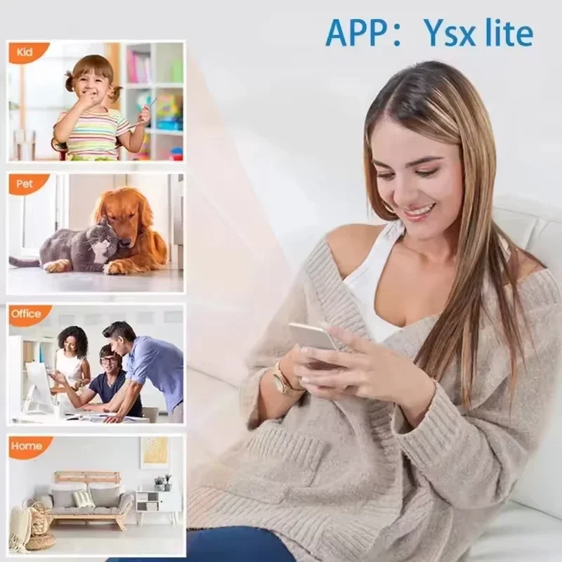Kamera Nirkabel Lenovo 4K Kame - Home Security Images ulasan dan harga