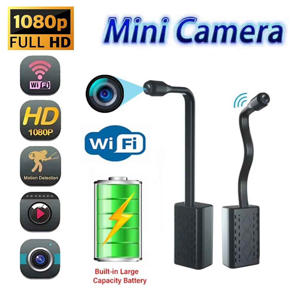 Kamera Mini HD 1080P, alat per - Home Security Hidden Cameras ulasan dan harga