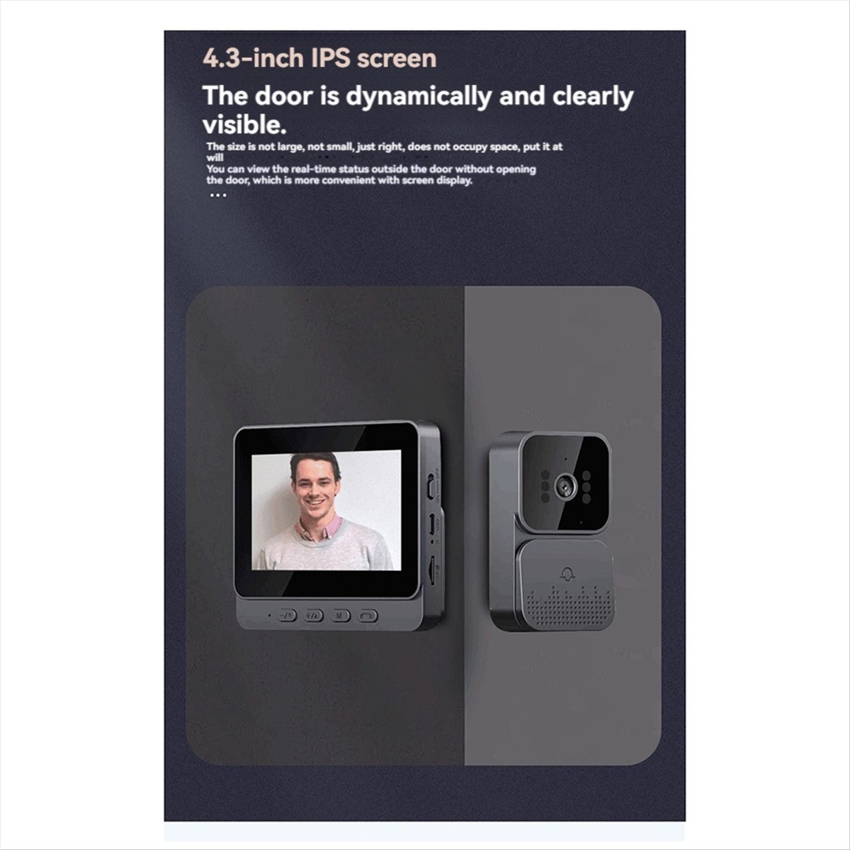 AU47 – Kamera Interkom Video B - Home Security Wifi Camera ulasan dan harga